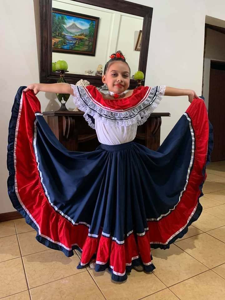 Traje Tipico Campesina Niña